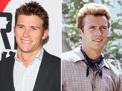 Clint Eastwood and Scott look alike