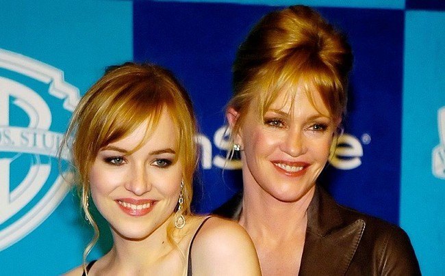 Melanie Griffith and Dakota look alike